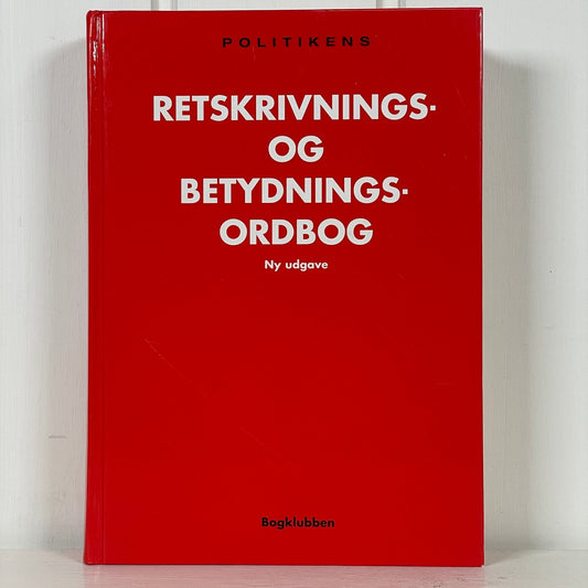 Retskrivnings - og betydnings - ordbog - Mission Afrika Genbrug
