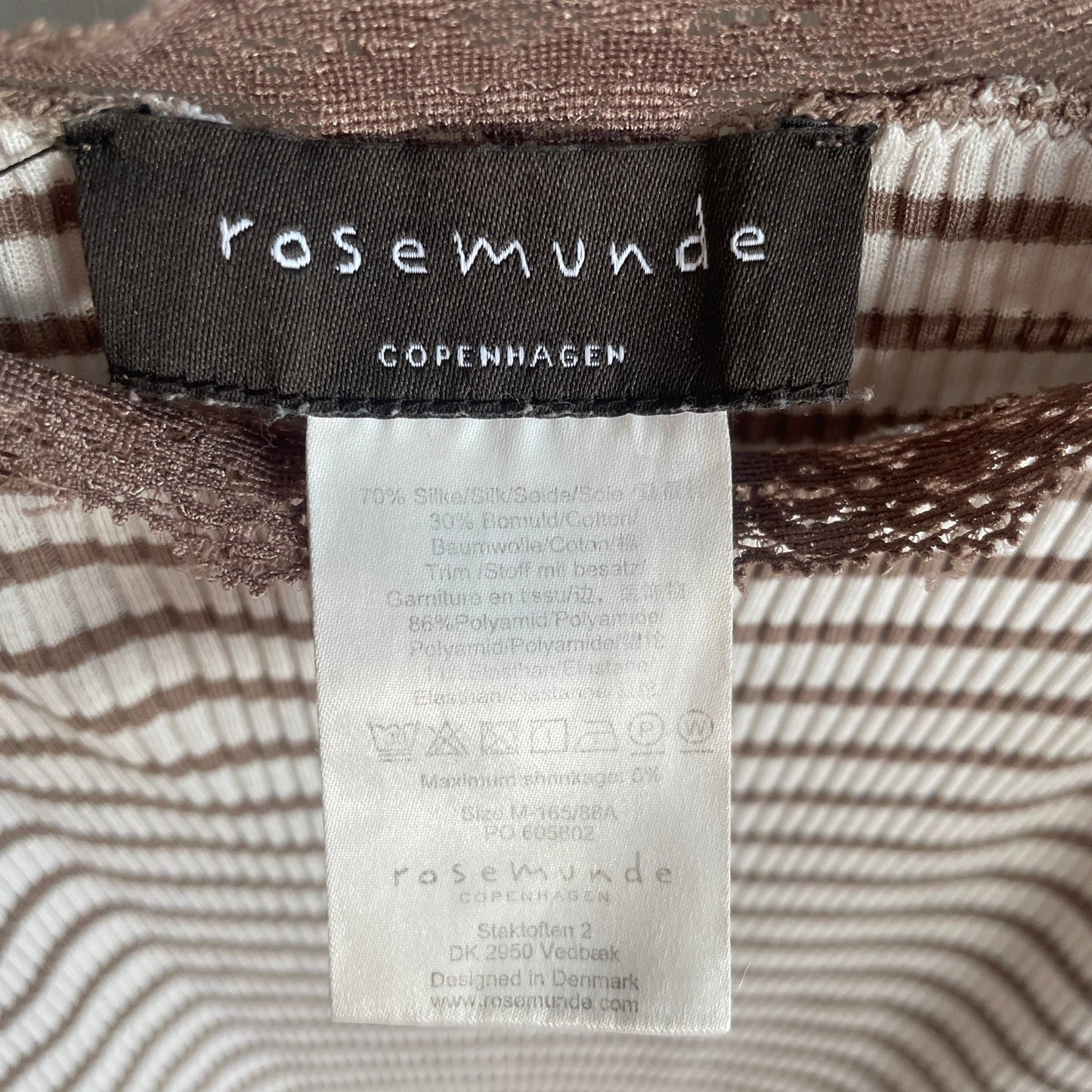 Rosemunde top str M - Mission Afrika Genbrug