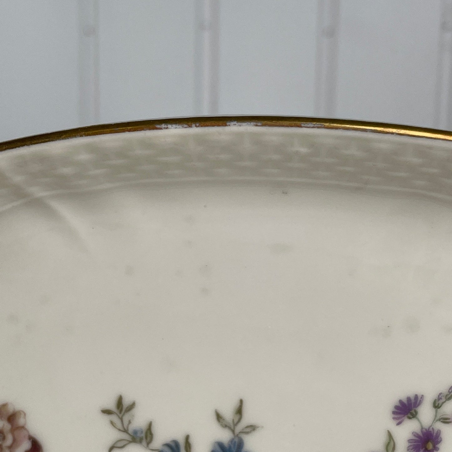 Royal Copenhagen Frisenborg ovalt fad - Mission Afrika Genbrug