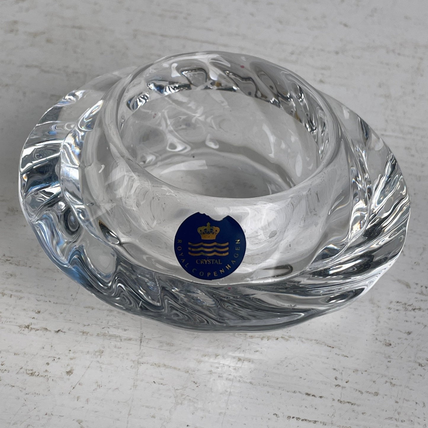 Royal Copenhagen Krystal Lysestage - Mission Afrika Genbrug