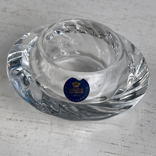 Royal Copenhagen Krystal Lysestage - Mission Afrika Genbrug