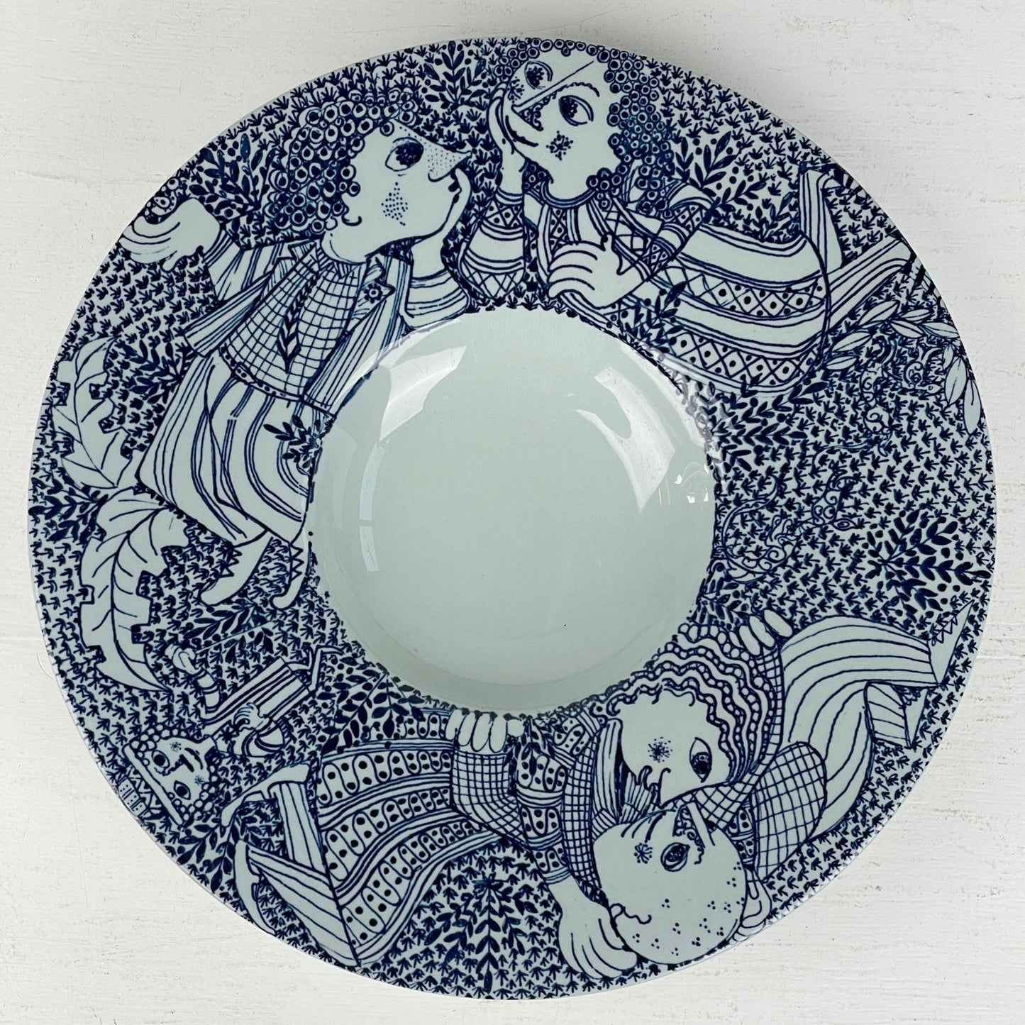 Rundt fad, Bjørn Wiinblad - Mission Afrika Genbrug