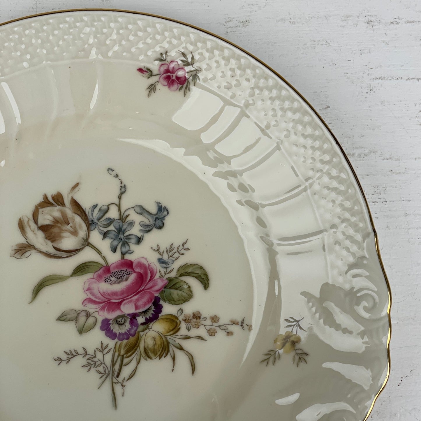 Rundt fad, Frijsenborg, Royal Copenhagen - Mission Afrika Genbrug