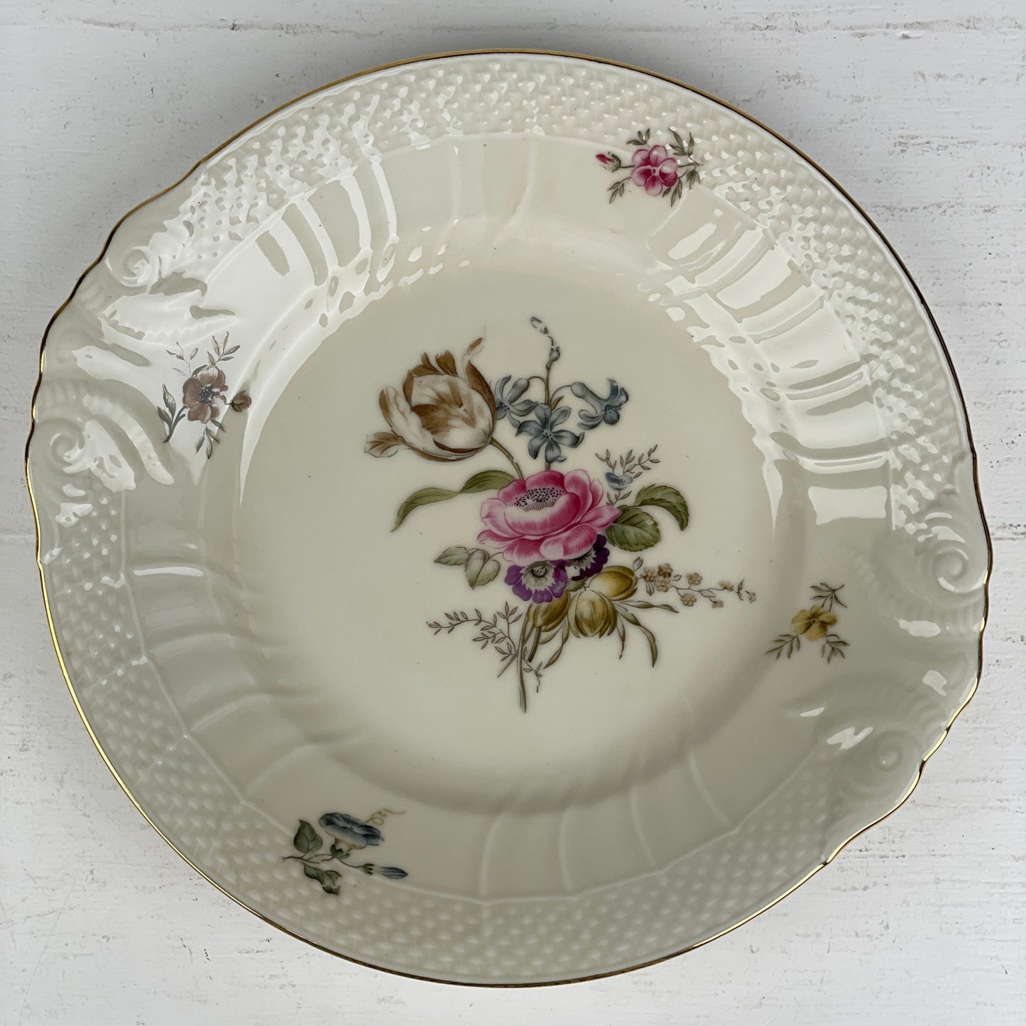 Rundt fad, Frijsenborg, Royal Copenhagen - Mission Afrika Genbrug