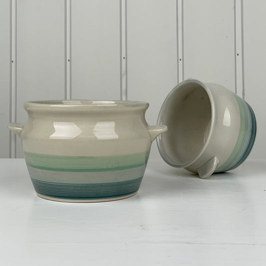 Sæt, vintage keramik krukker - Mission Afrika Genbrug