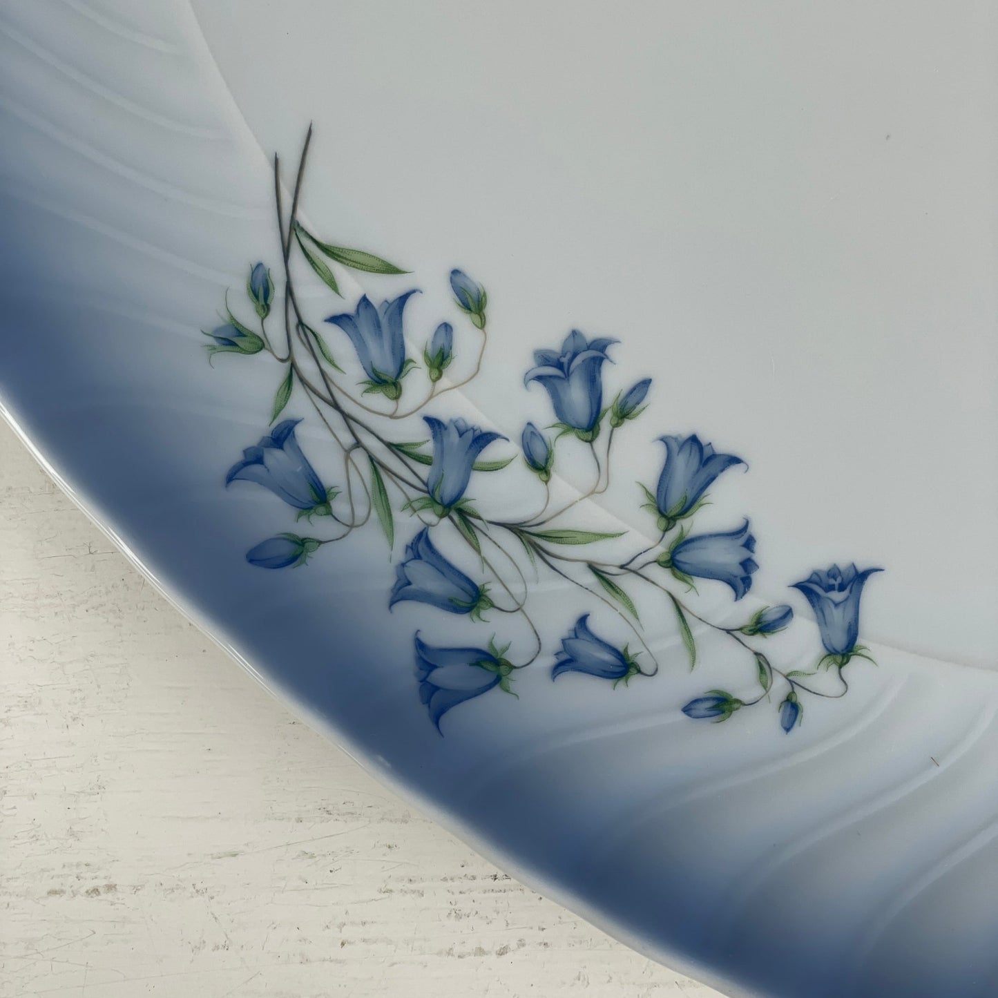 Serveringsfad, Blåklokke, Christineholm - Mission Afrika Genbrug