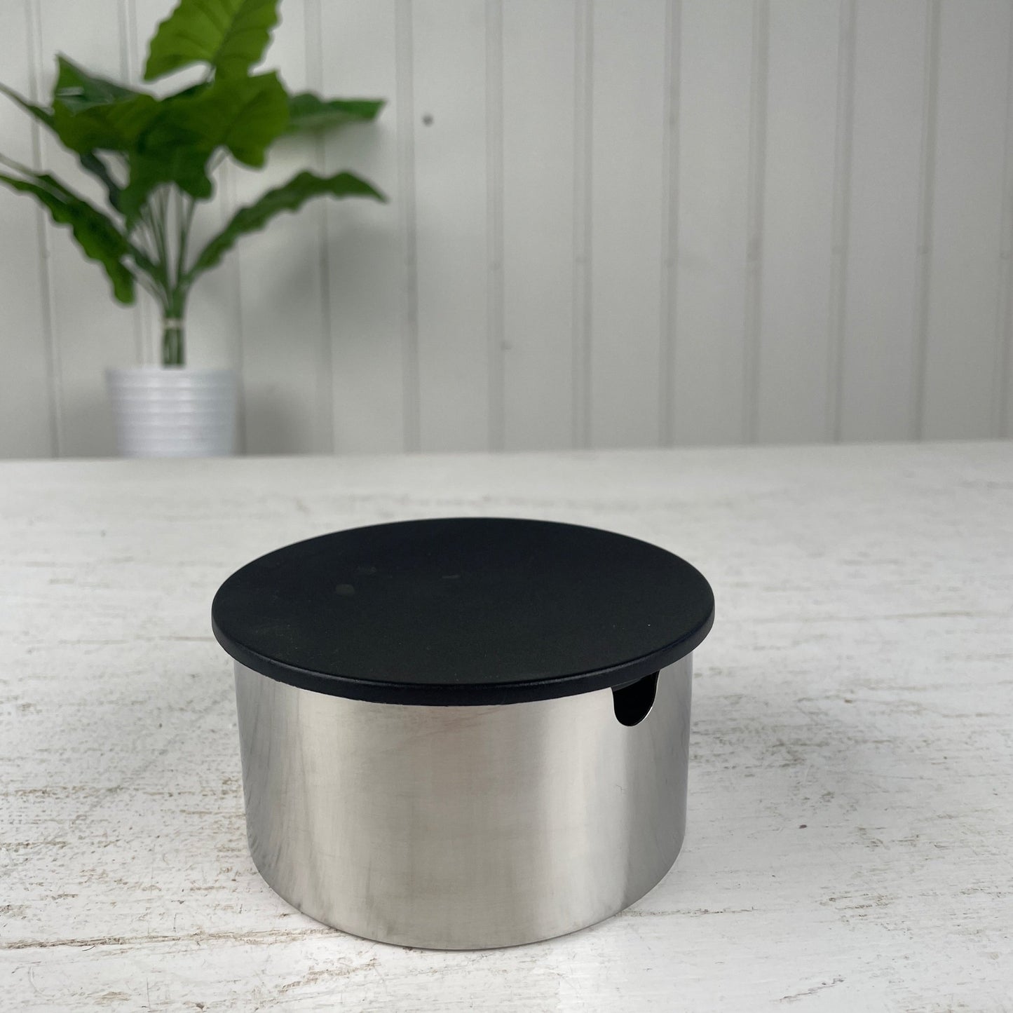 Stelton Sukkerskål i rustfrit stål - Mission Afrika Genbrug
