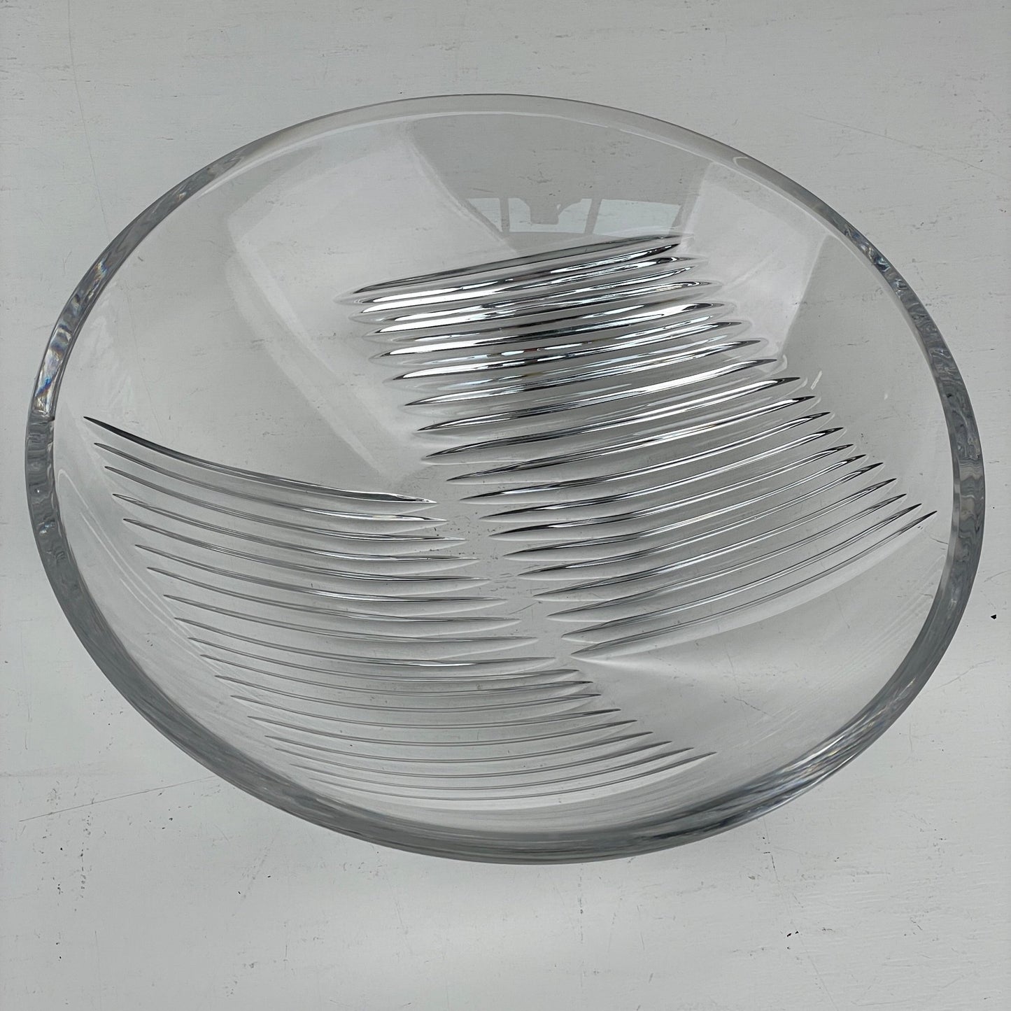 Stor glasskål ø28cm - Mission Afrika Genbrug
