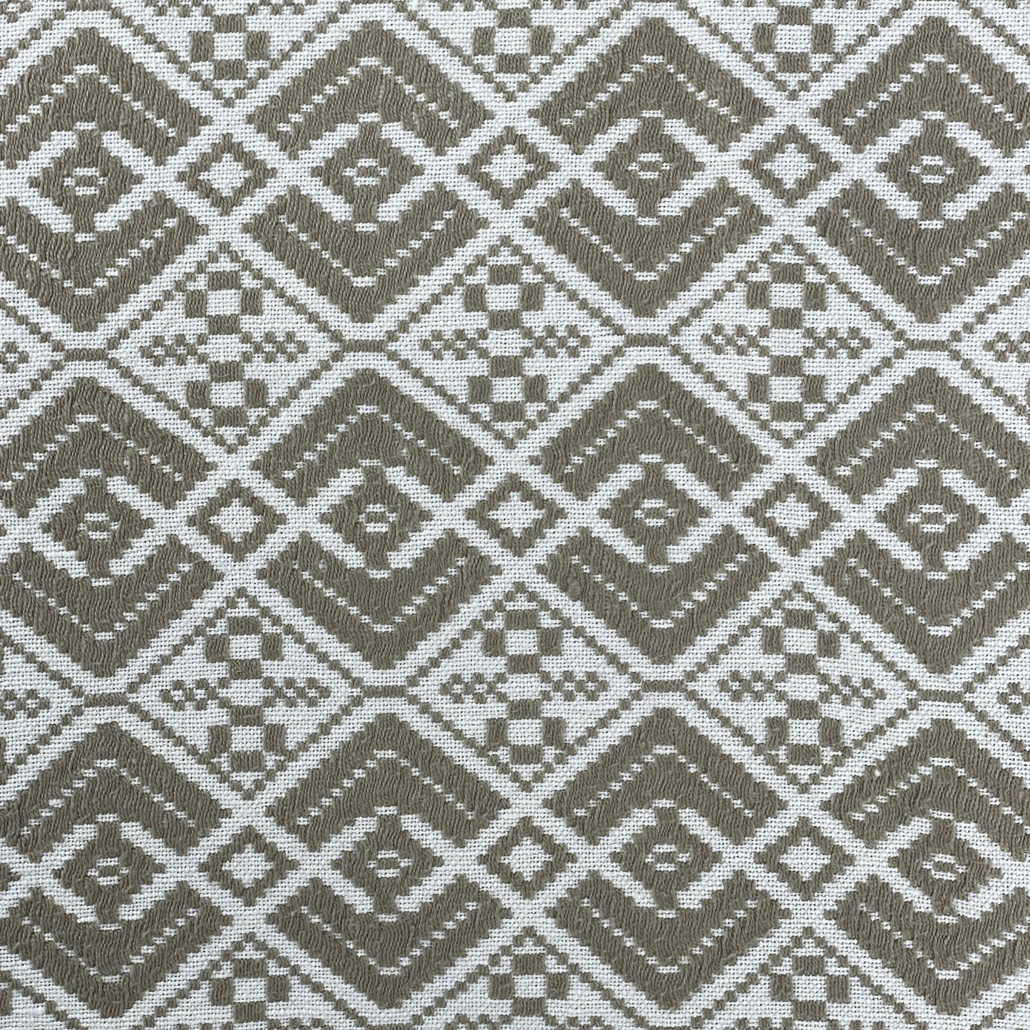 Stor jacquardvævet vintage dug - Mission Afrika Genbrug