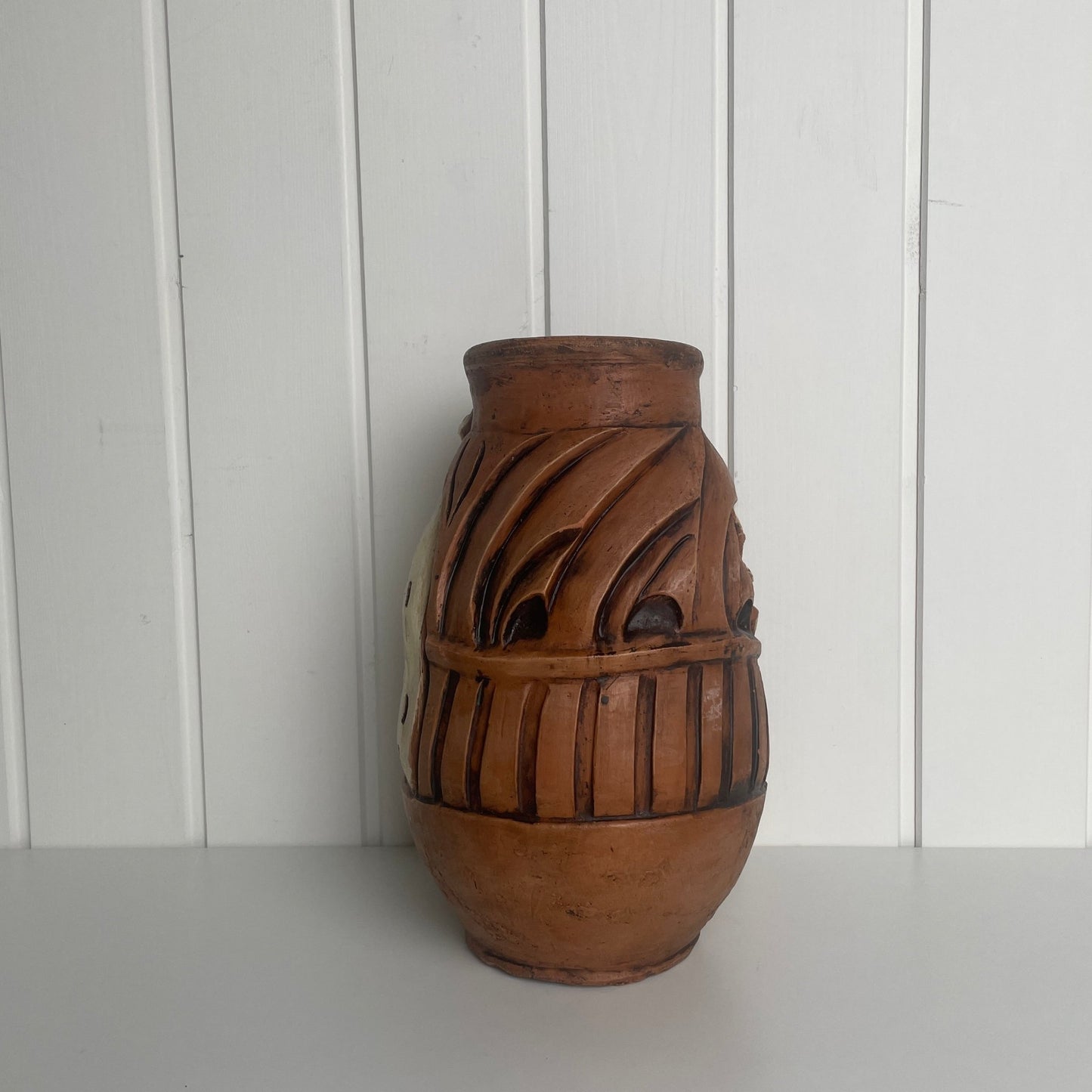 Stor keramik vase - Mission Afrika Genbrug