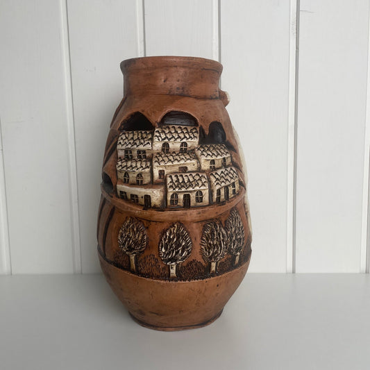 Stor keramik vase - Mission Afrika Genbrug