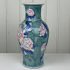 Stor vintage kinesisk håndmalet vase - Mission Afrika Genbrug