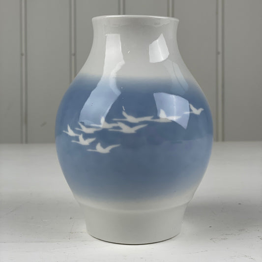 Svanevase fra Svanekunst 15cm - Mission Afrika Genbrug