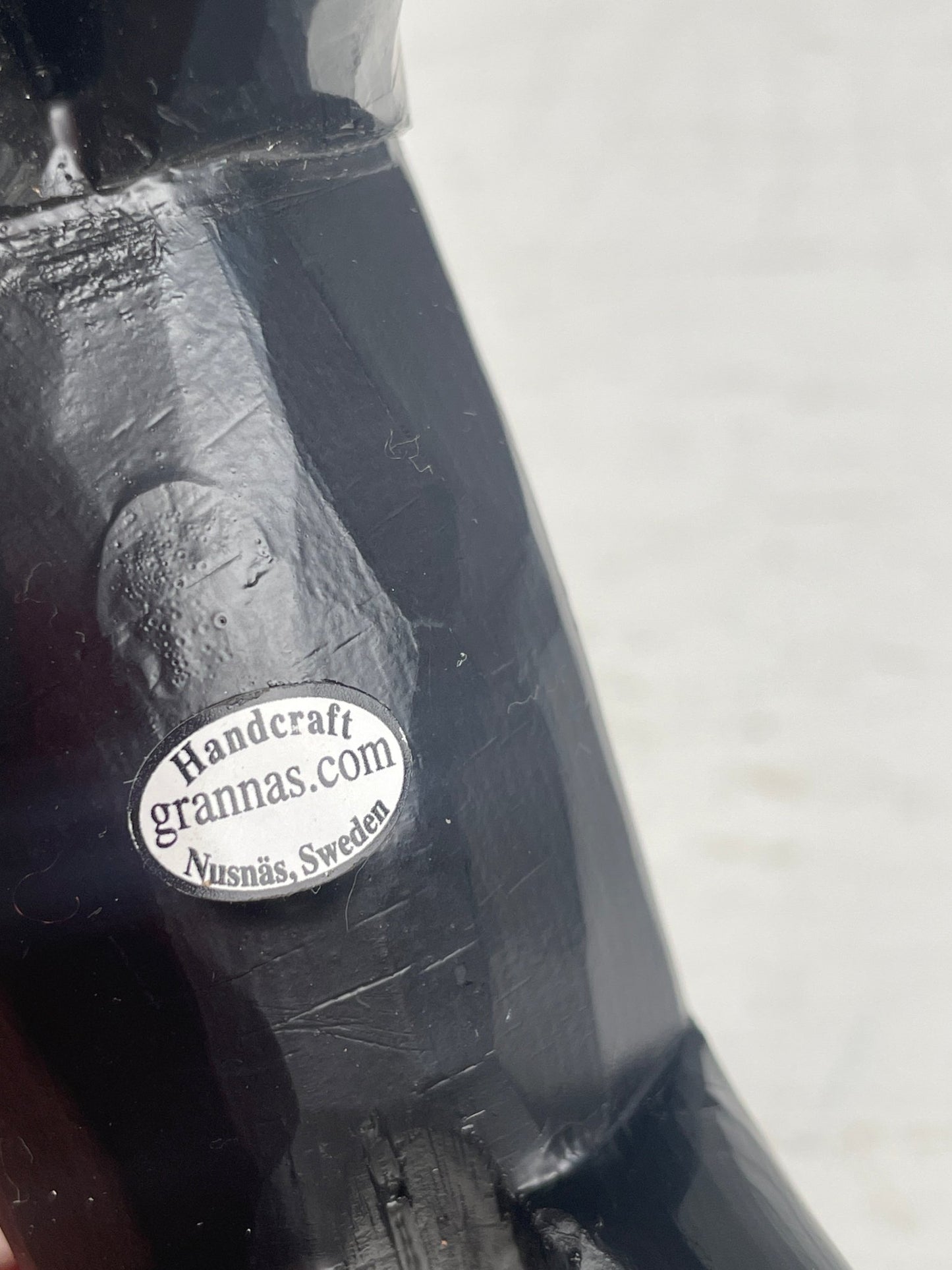 Svensk træhest til kertelys - Mission Afrika Genbrug