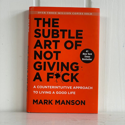 The Subtle Art Of Not Giving A Fuck - Mission Afrika Genbrug