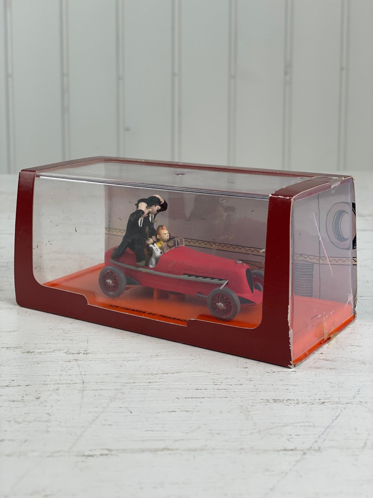 Tintin Figur Le bolide rouge des Cigares du Pharaon - Mission Afrika Genbrug