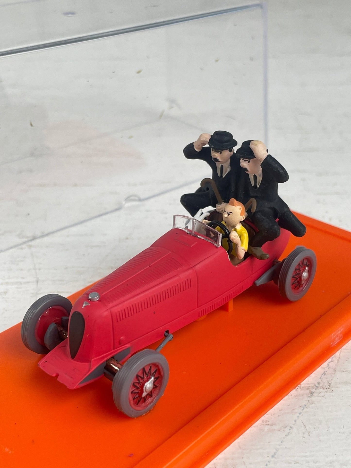 Tintin Figur Le bolide rouge des Cigares du Pharaon - Mission Afrika Genbrug