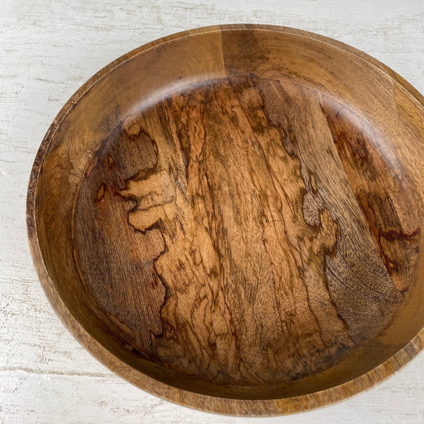 Træfad med høje kanter ø26 - Mission Afrika Genbrug