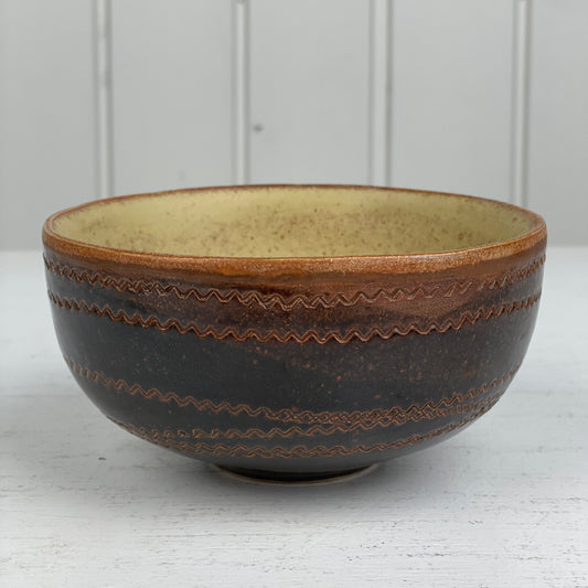 Unik hånddrejet skål - Mission Afrika Genbrug