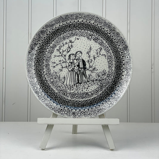 Vægplatte, “Forår”, Bjørn Wiinblad - Mission Afrika Genbrug