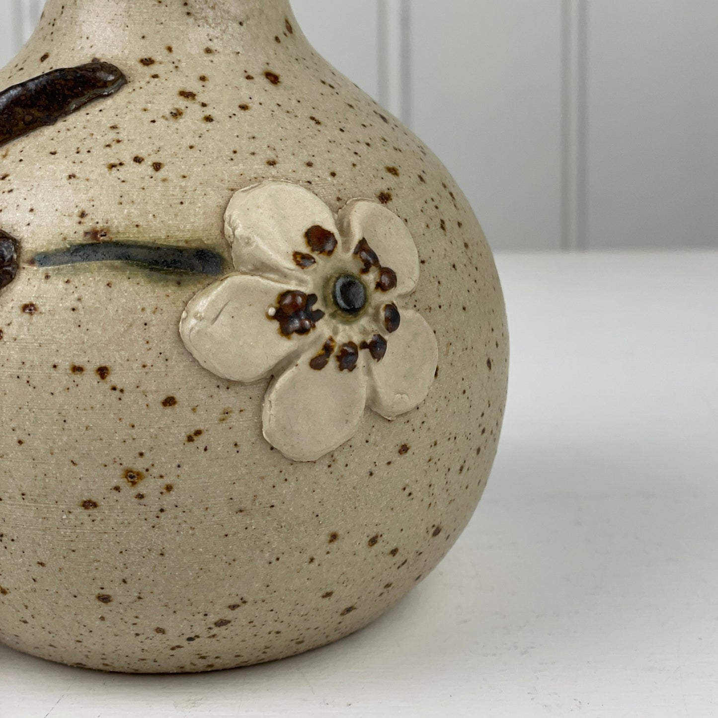 Vase, keramik, AJMO - Mission Afrika Genbrug