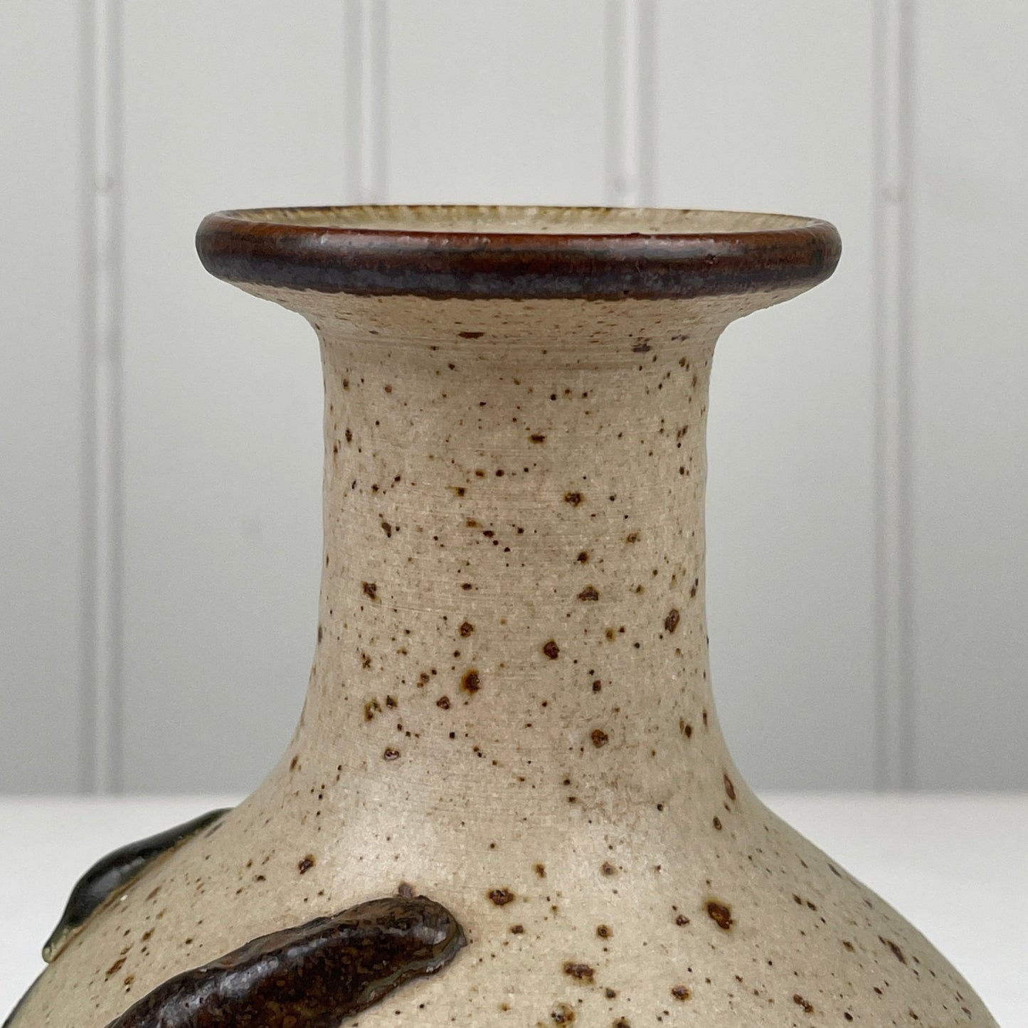 Vase, keramik, AJMO - Mission Afrika Genbrug