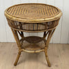 Vintage bambus/rattan sidebord / sofabord - Mission Afrika Genbrug