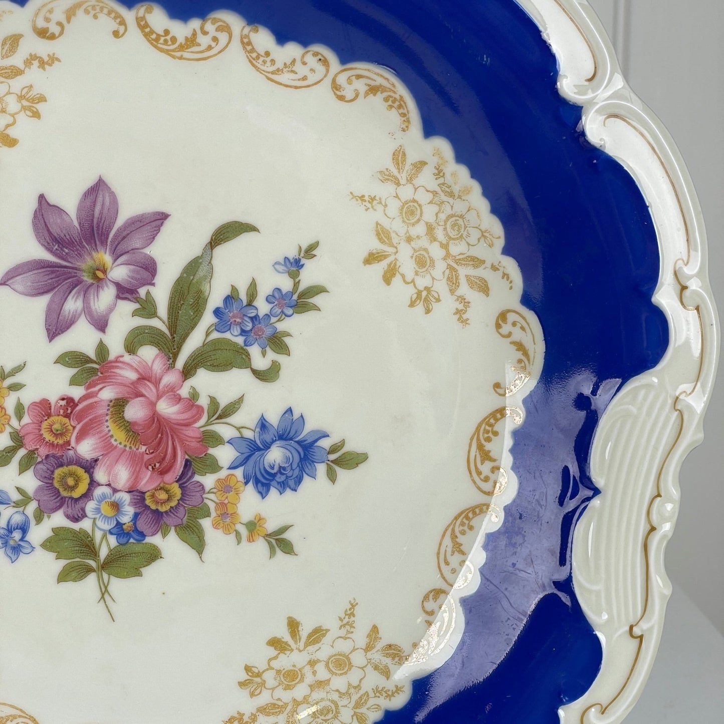 Vintage Bavaria porcelænsfad - Mission Afrika Genbrug