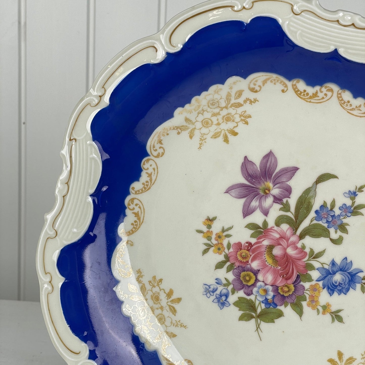 Vintage Bavaria porcelænsfad - Mission Afrika Genbrug