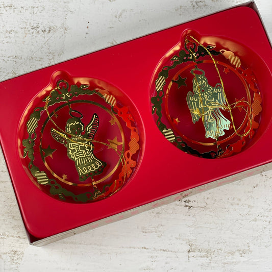 Vintage “Brass” juleophæng - Mission Afrika Genbrug