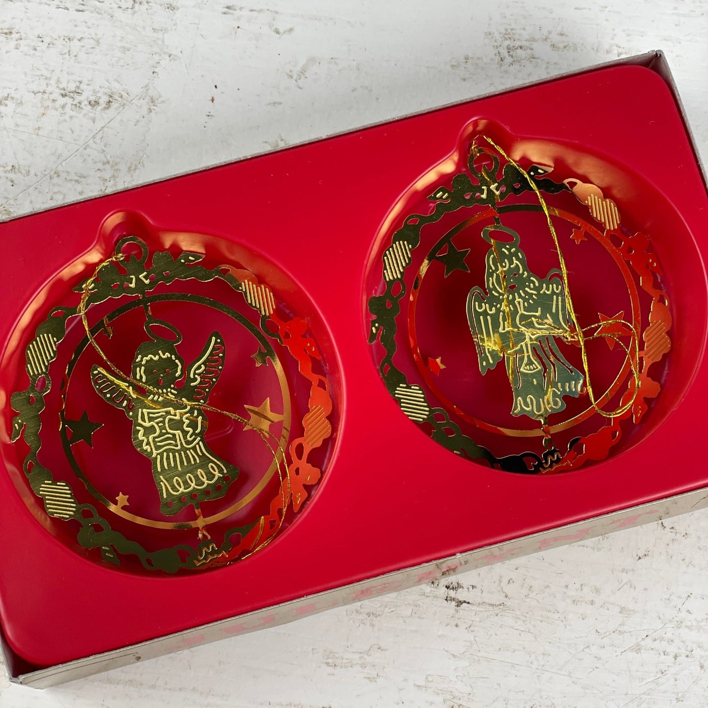 Vintage “Brass” juleophæng - Mission Afrika Genbrug