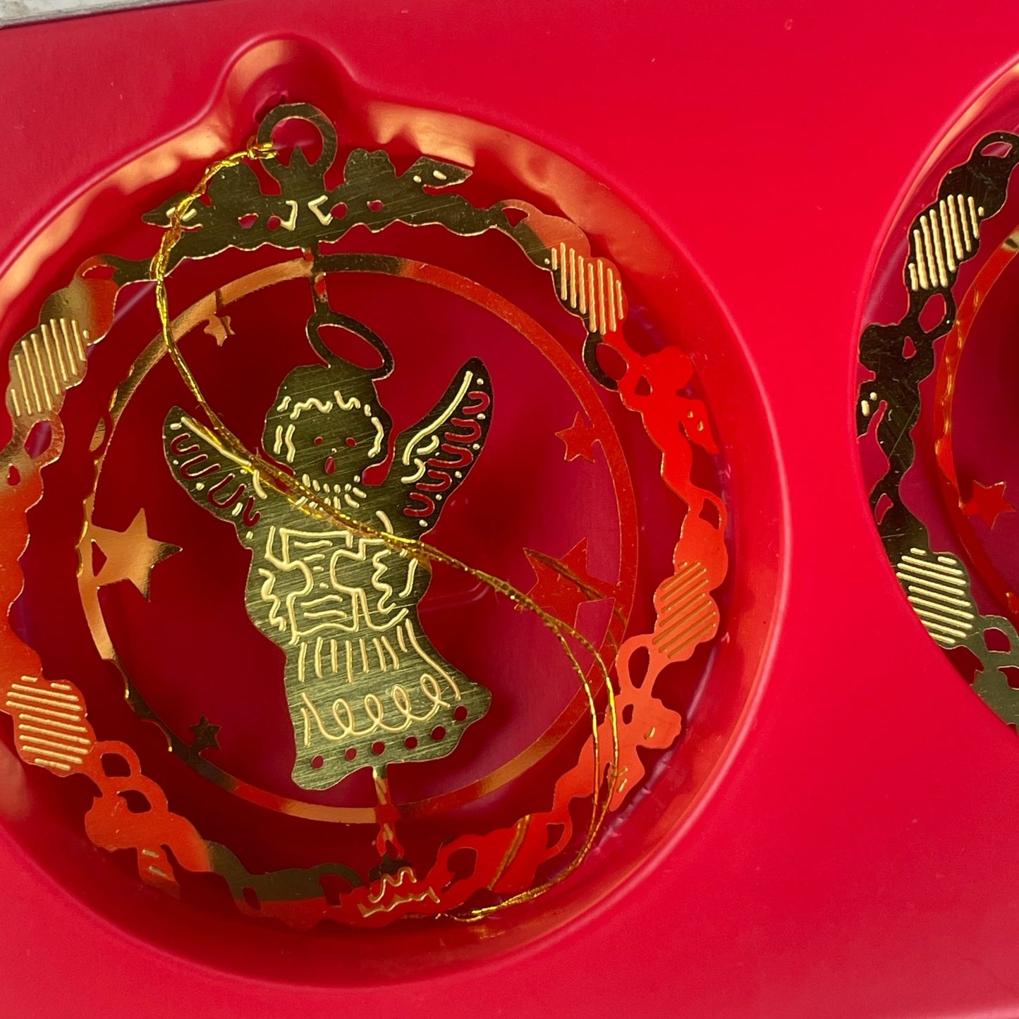 Vintage “Brass” juleophæng - Mission Afrika Genbrug