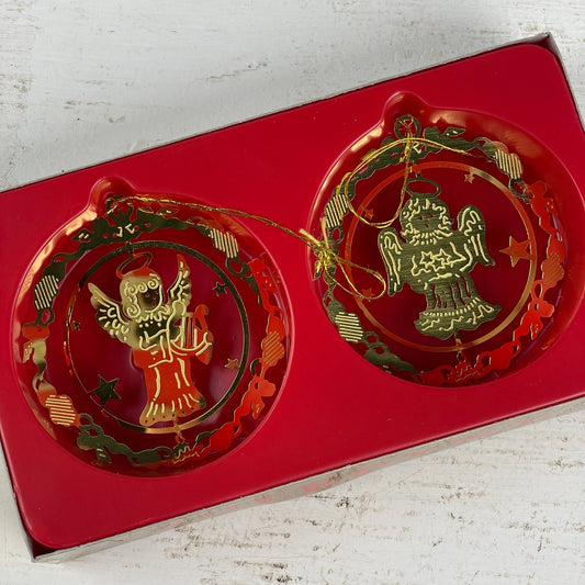 Vintage “Brass” juleophæng - Mission Afrika Genbrug