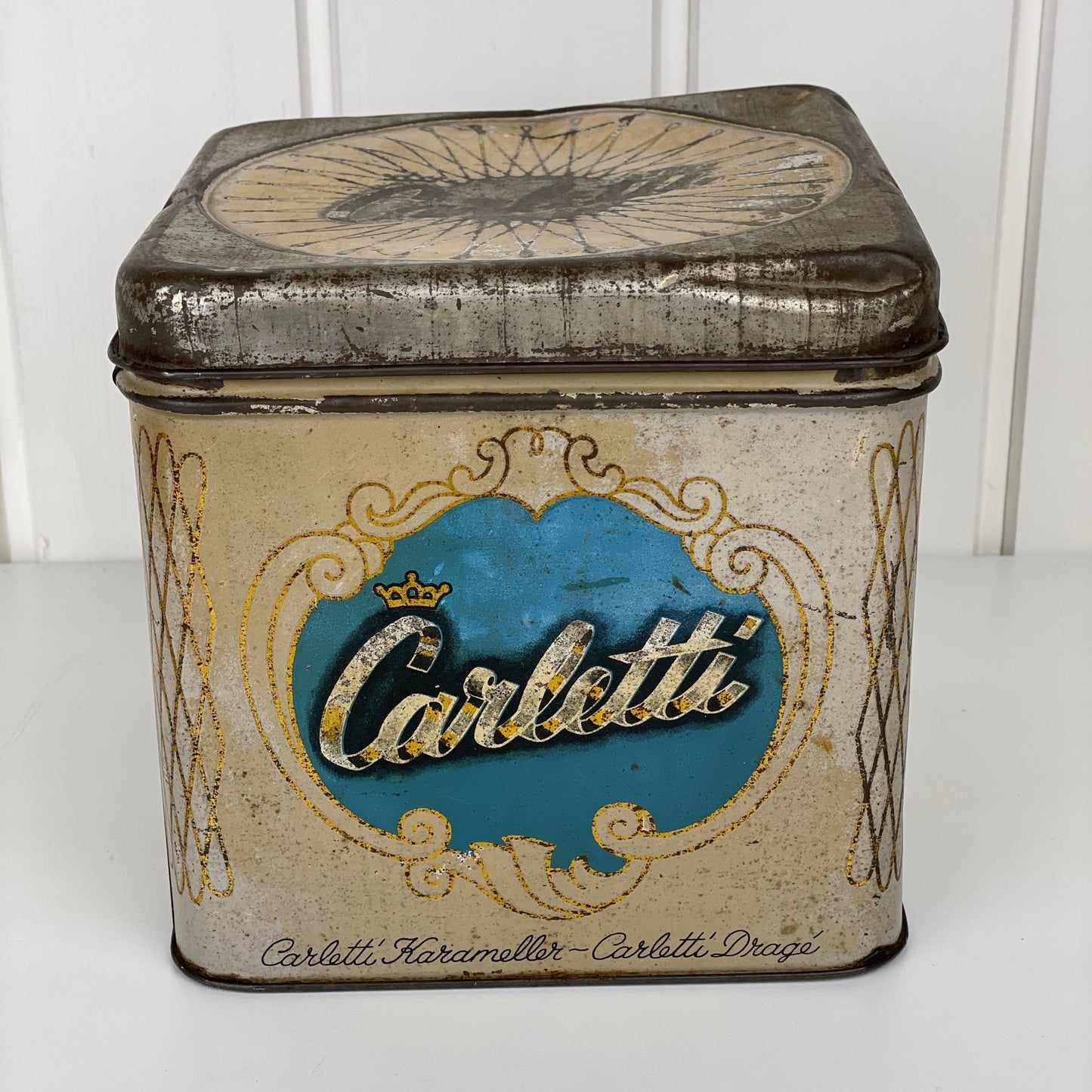 Vintage Carletti dåse - Mission Afrika Genbrug