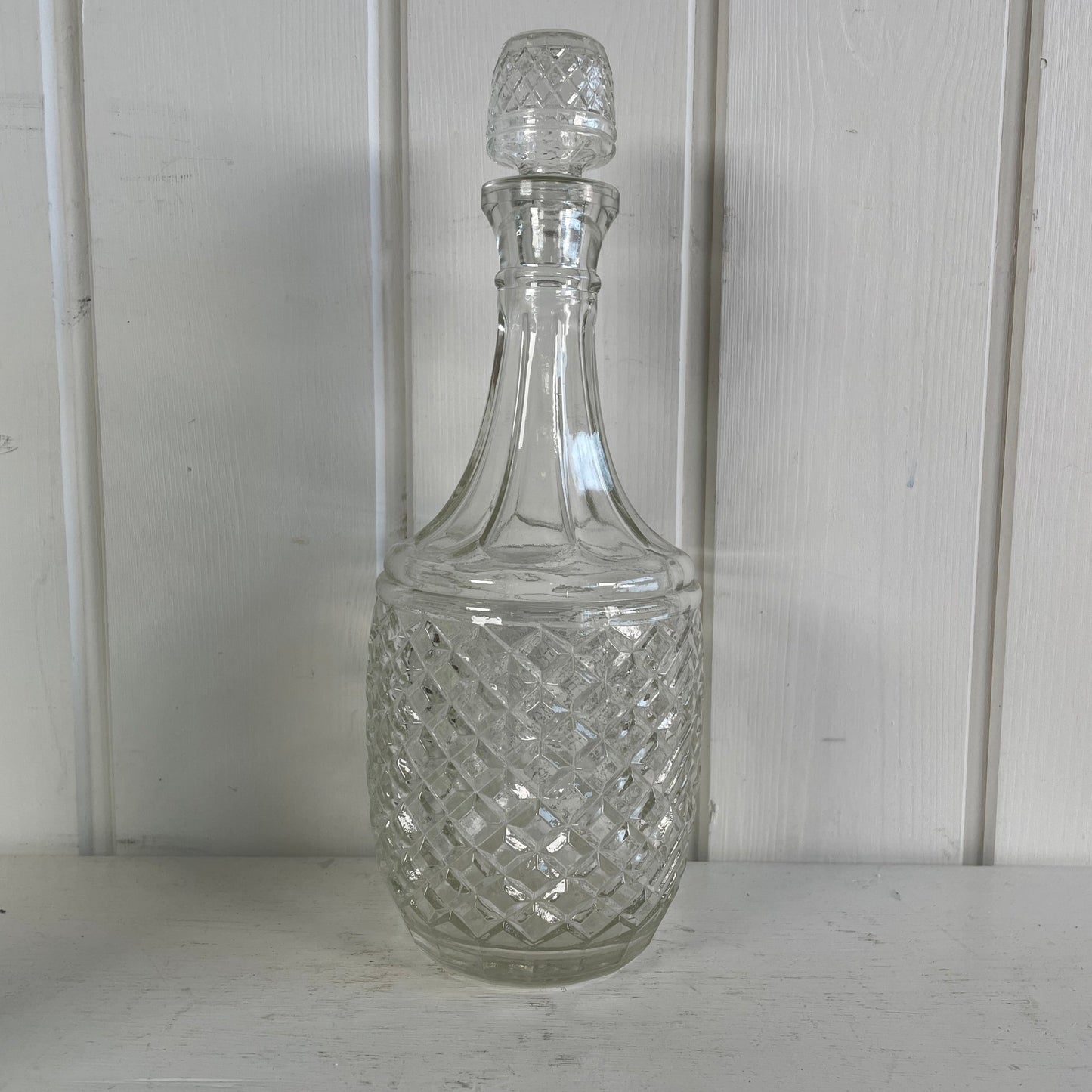 Vintage glas karaffel - Mission Afrika Genbrug