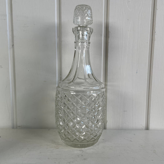 Vintage glas karaffel - Mission Afrika Genbrug