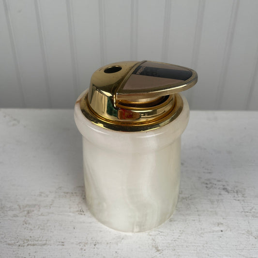 Vintage Prince bordlighter i marmor - Mission Afrika Genbrug