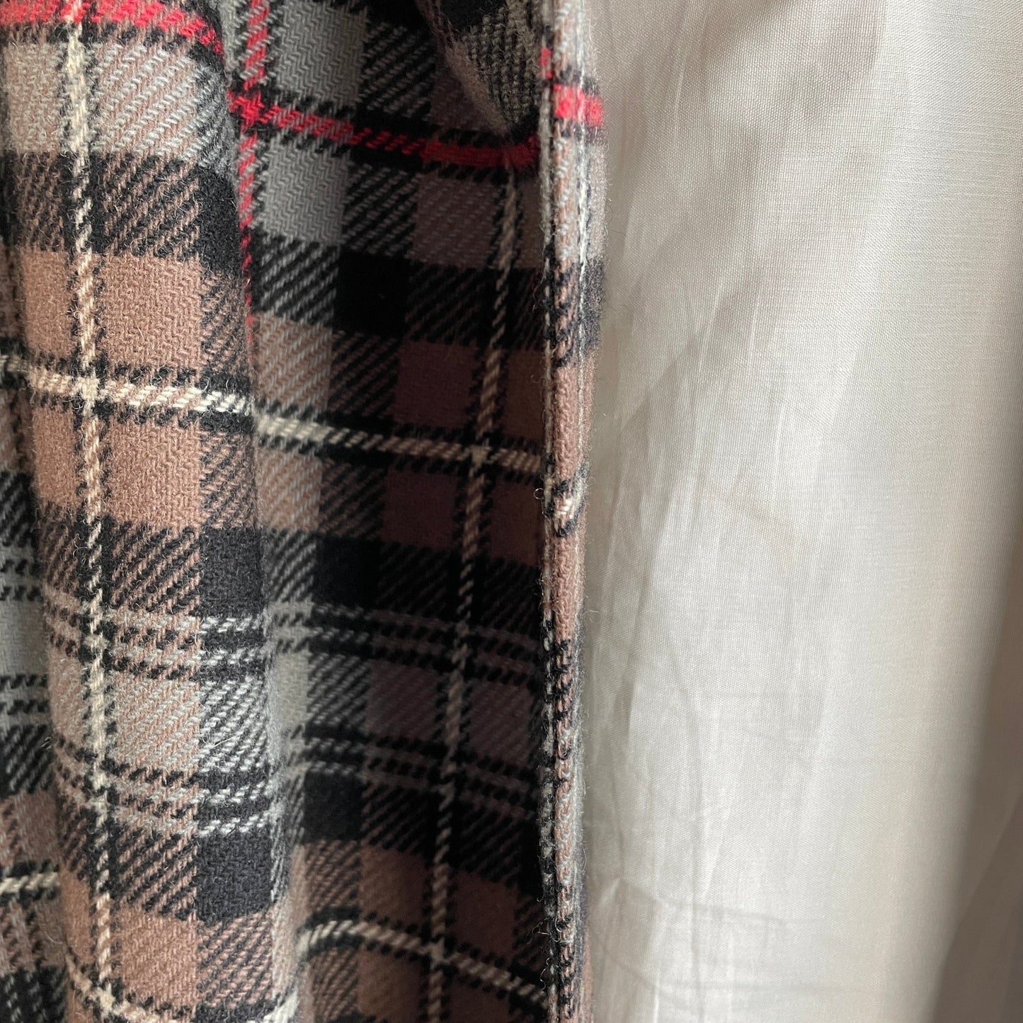 Vintage uldfrakke, str. XL - Mission Afrika Genbrug