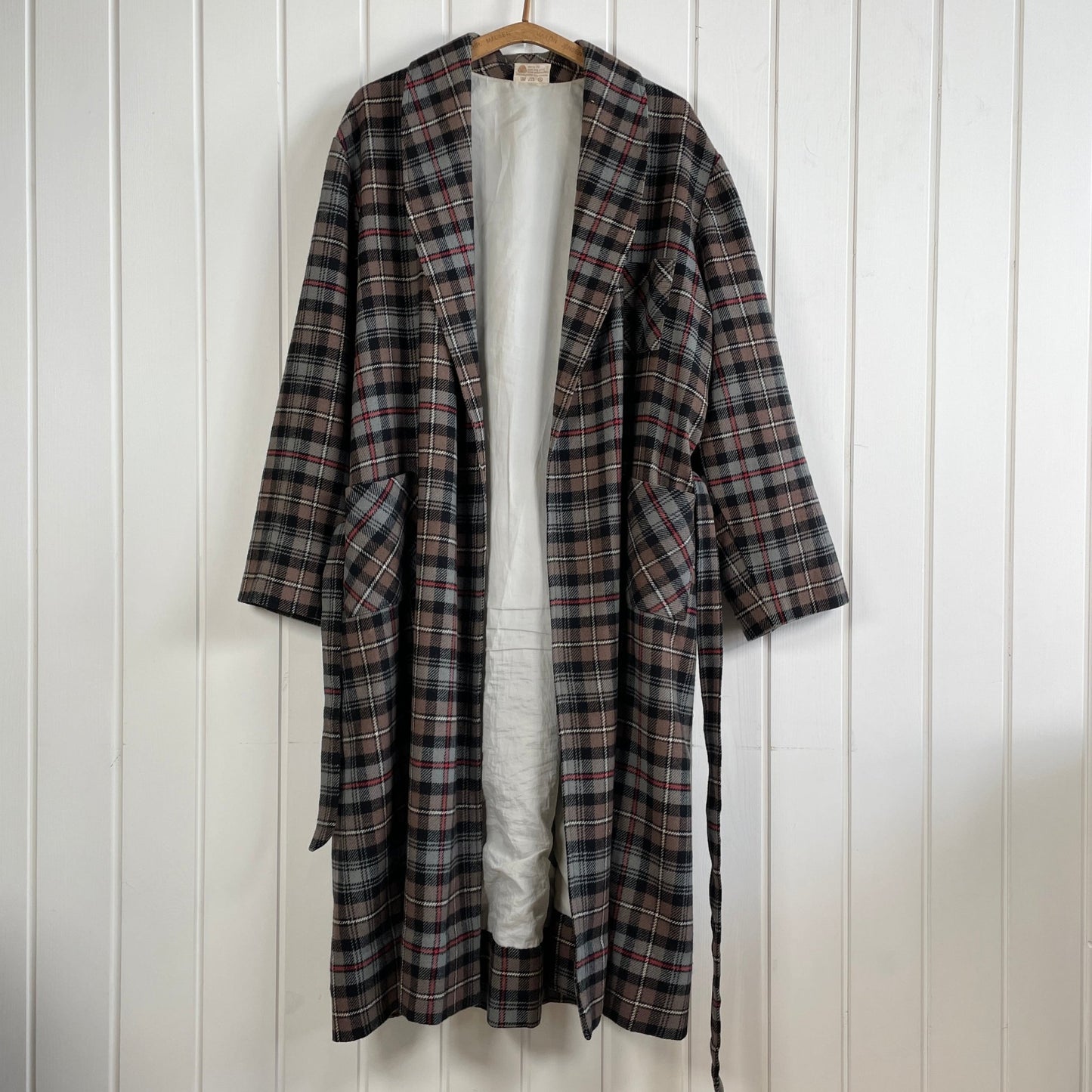 Vintage uldfrakke, str. XL - Mission Afrika Genbrug