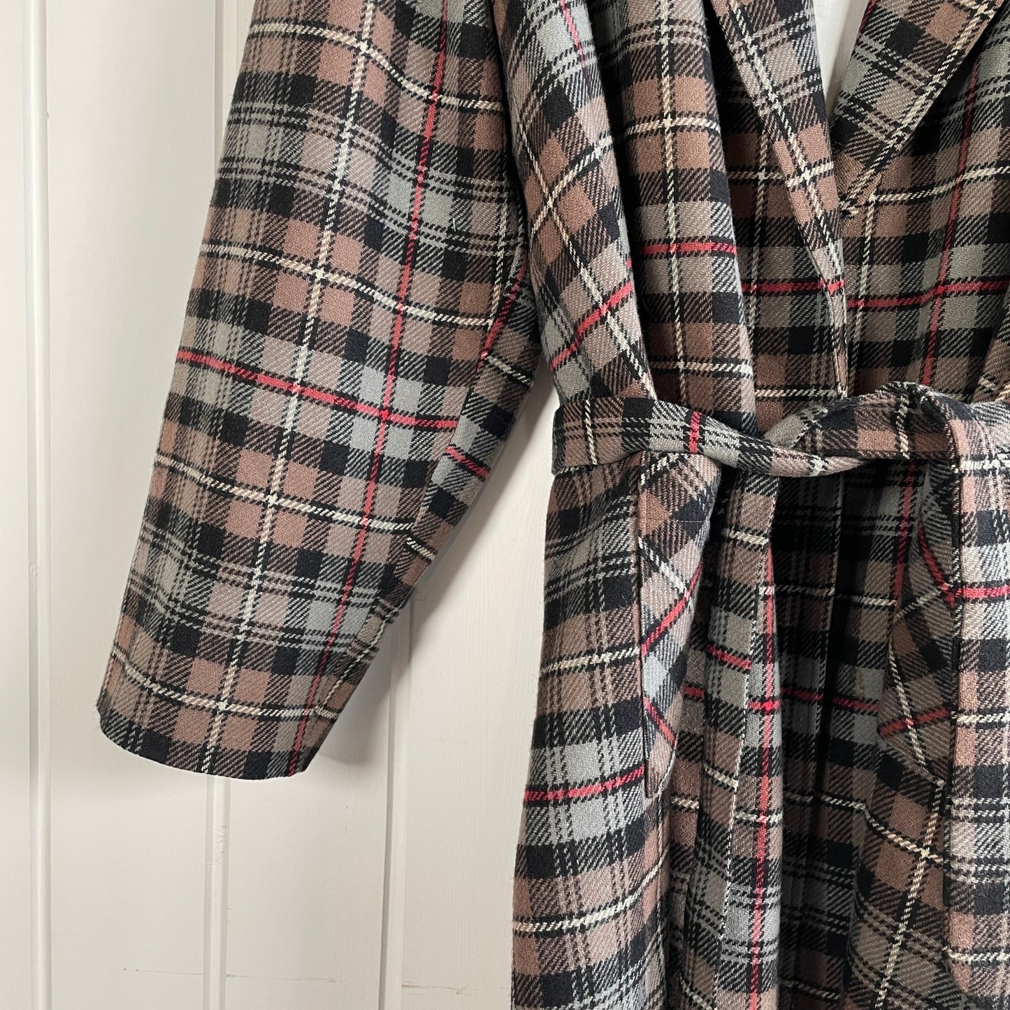 Vintage uldfrakke, str. XL - Mission Afrika Genbrug