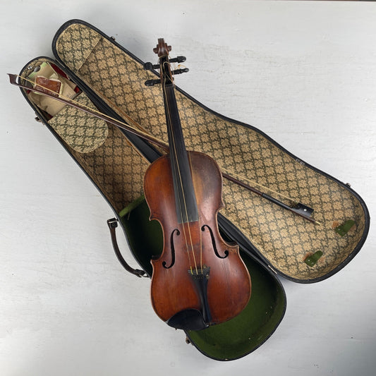 Vintage violin i taske - Frk. Rose