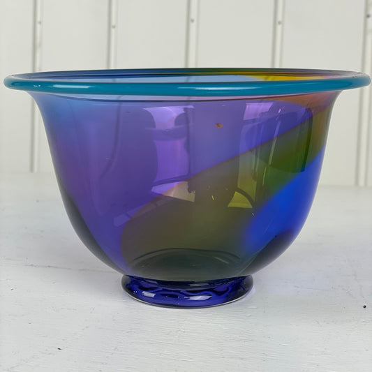 WÄRFF/WOLF, RITZMAN, CARLSSON mundblæst skål - Mission Afrika Genbrug