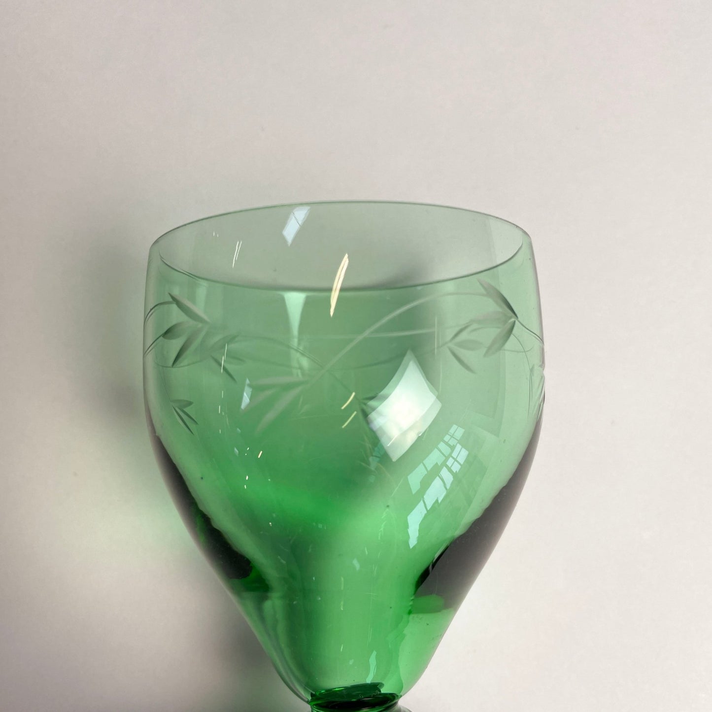 2 stk. Holmegaard glas - Frk. Rose