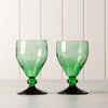 2 stk. Holmegaard glas - Frk. Rose