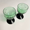 2 stk. Holmegaard glas - Frk. Rose