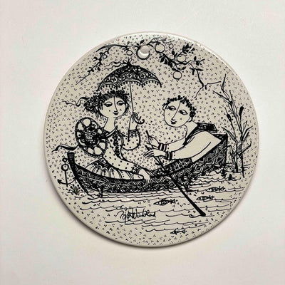 Bjørn Wiinblad platter - Juli - Nocturne