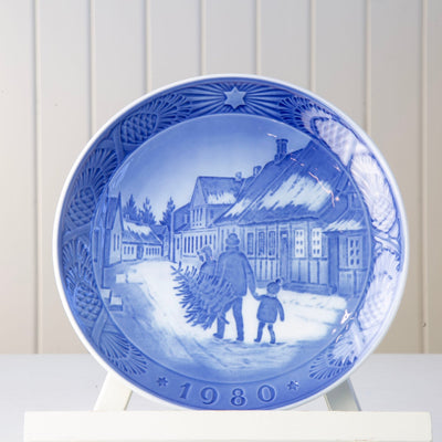 Royal Copenhagen juleplatter - 1980